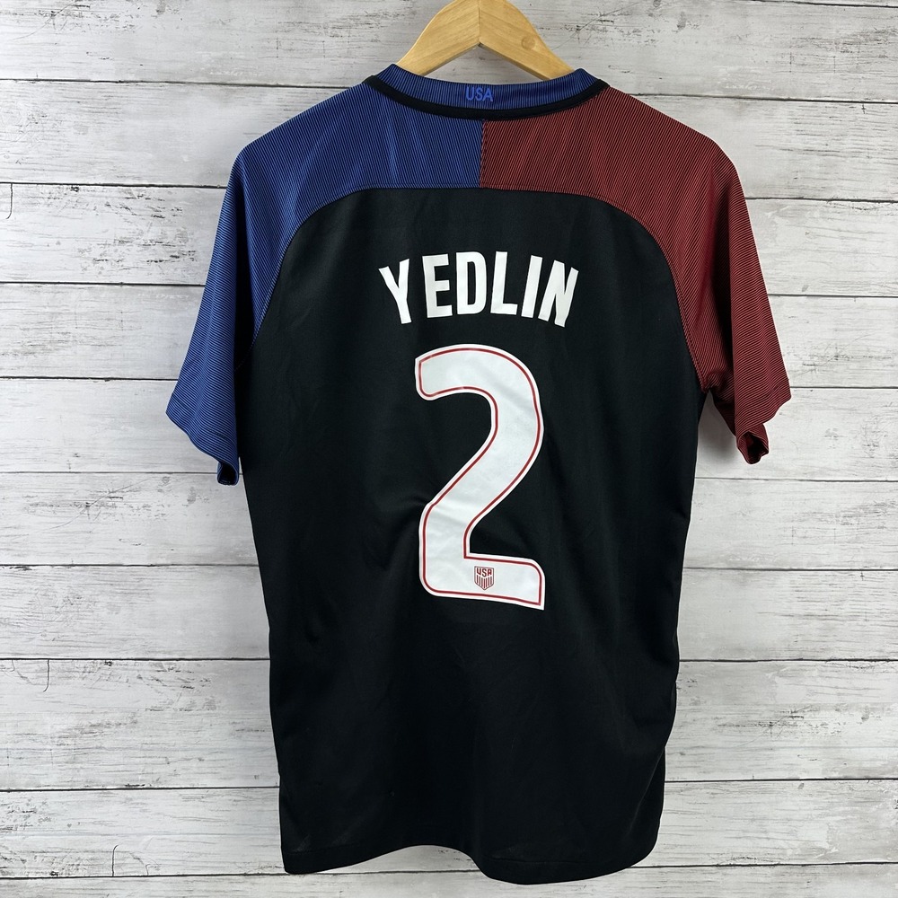 Nike‎ USA Yedlin Men's Jersey #2 2015 Authentic Vapor Size Medium America Soccer - Picture 6 of 13